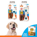 Nylabone Power Chew Chicken Flavored Knuckle Bone & Pop-In Treat Toy Combo Dog Chew Toy