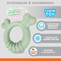 Nylabone Sensory Material Puppy Teething Ring Chicken Flavor