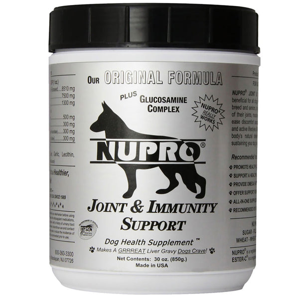 Nupro Silver Joint & Immunity Support Dog Health Supplement 30oz