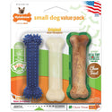 Nylabone Healthy Edibles and Flexi Chew Value Pack, Chicken & Bacon Flavor, X-Small