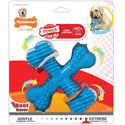 Nylabon Power Chew X Bone Chew Toy for Puppies, Beef Flavor, Large