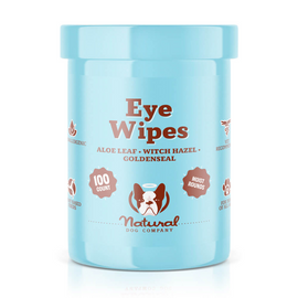 Natural Dog Company Eye Wipes for Dogs (90 wipes)