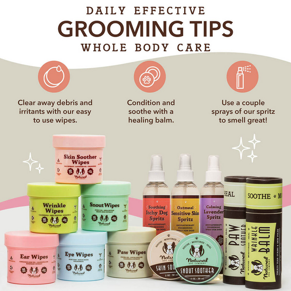 Natural Dog Company Skin Soother Wipes (100 Wipes)