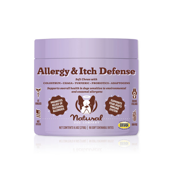 Natural Dog Company Allergy & Itch Defense for Dogs (90 soft chews)