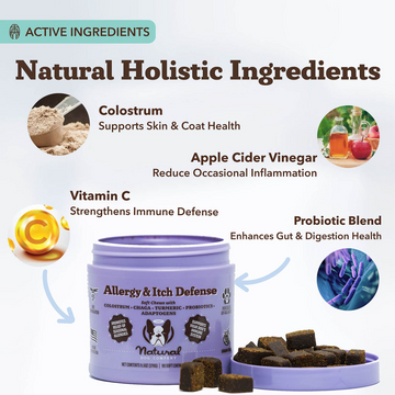 Natural Dog Company Allergy & Itch Defense for Dogs (90 soft chews) - 0