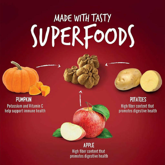 Fruitables Crispy Bacon & Apple Crunchy Dog Treats (7 oz)