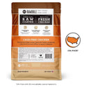 Bixbi Rawbble Grain-Free Chicken Recipe Raw Coated Dry Cat Food (3 lb)