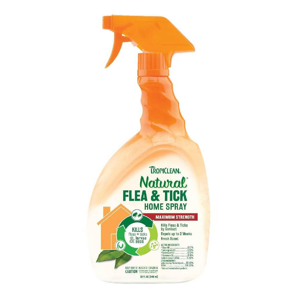 Tropiclean Flea & Tick Home Spray (32 oz)