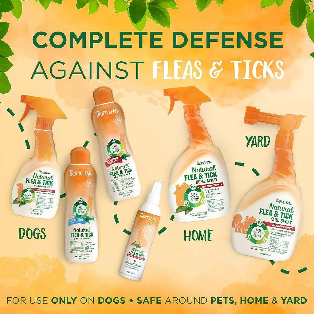 Tropiclean Flea & Tick Home Spray (32 oz)