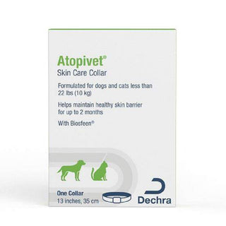 Atopivet Skin Care Collar for Cats and Small Dogs Under 22 lbs