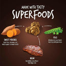 Fruitables Skinny Minis Grilled Bison Flavor Chewy Dog Treats (5 oz)