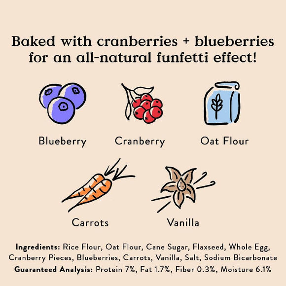 Bocce's Bakery Birthday Cake Mix Treats For Dogs (9 oz)