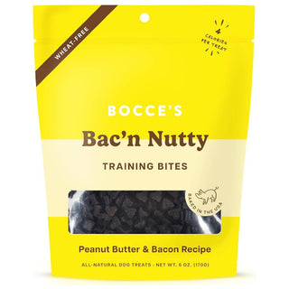 Bocce's Bakery Bac'N Nutty Training Dog Treats (6 oz)