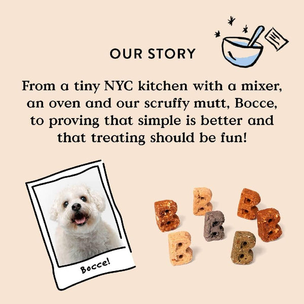 Bocce's Bakery Bac'N Nutty Crunchy Biscuits For Dogs (6 oz)