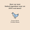 Bocce's Bakery Freeze Dried Chicken Breast Dog Treats (3 oz)