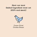 Bocce's Bakery Freeze Dried Chicken Breast Dog Treats (3 oz)