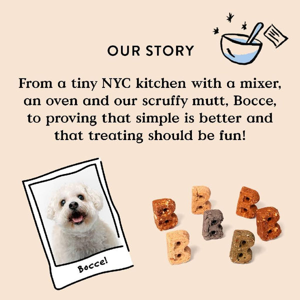 Bocce's Bakery Bac'N Nutty Training Dog Treats (6 oz)