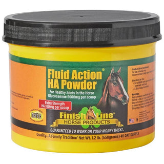 Finish Line Fluid Action HA Joint Support Supplement Powder For Horse (1.2 lb)