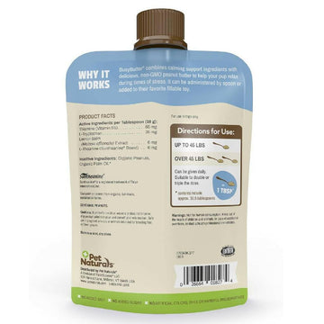 Pet Naturals BusyButter Calming Peanut Butter for Dogs (6 oz)