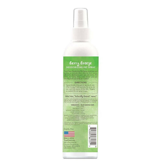 Tropiclean Berry Fresh Cologne Spray For Pets (8 oz)