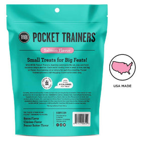 Bixbi Pocket Trainers Grain-Free Salmon Treats for Dogs (6 oz)