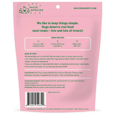 Bocce's Bakery Fireside Apple Pie Soft & Chewy Treats For Dogs (6 oz)