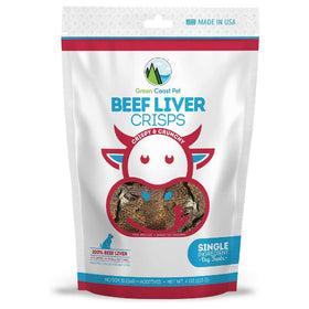 Green Coast Pet Beef Liver Crisps Dog (4 oz)