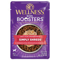 Wellness Bowl Boosters Simply Shreds Chicken, Salmon & Pumpkin Grain-Free Dog Food Topper (2.8 oz x 12 pouches)