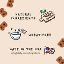 Bocce's Bakery Fireside Apple Pie Soft & Chewy Treats For Dogs (6 oz)