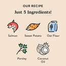 Bocce's Bakery Fish & Chips Crunchy Biscuits Dog Treats (5 oz)