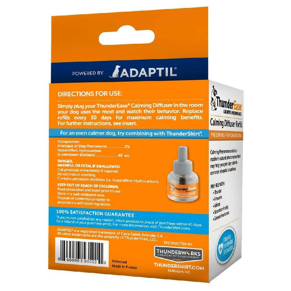 ThunderEase Calming Pheromone Diffuser For Dogs 30 Day Refill