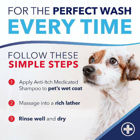 Tropiclean Oxy-Med Oatmeal Shampoo For Pets (20 oz)