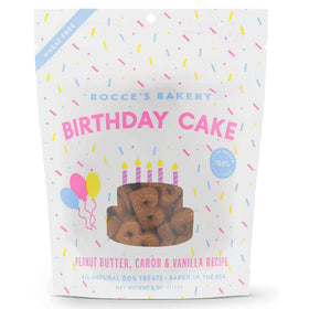 Bocce's Bakery Birthday Cake Crunchy Treats For Dogs (5 oz)