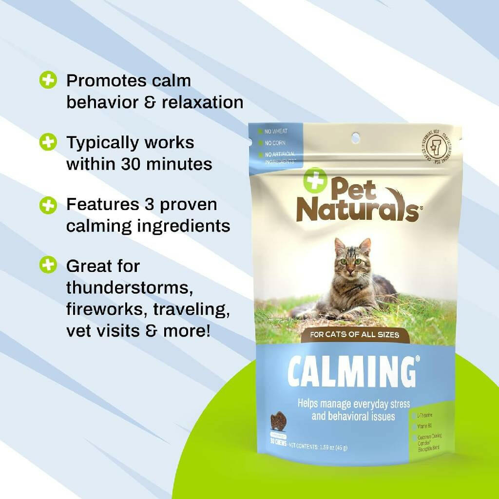 Pet Naturals Calming Chews for Cats (30 count)