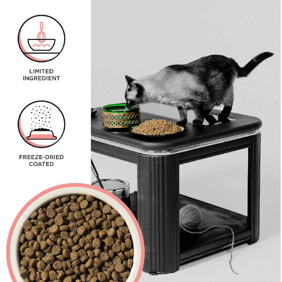 Bixbi Rawbble Grain-Free Salmon Recipe Raw Coated Dry Cat Food (3 lb)