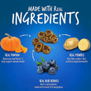 Fruitables Biggies Pumpkin & Blueberry Dog Treats (16 oz)
