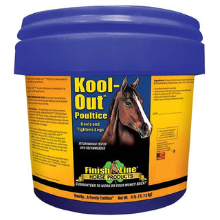 Finish Line Kool-Out Muscle & Joint Pain Relief Non-Medicated Horse Poultice (5 lb)