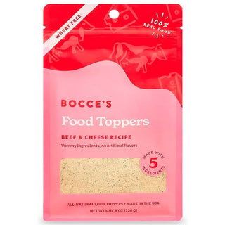 Bocce's Bakery Beef & Cheese Food Topper (8 oz)