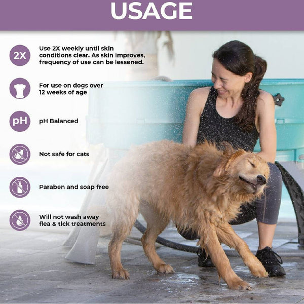 Veterinary Formula Clinical Care Antiparasitic & Antiseborrheic Medicated Shampoo For Dogs & Cats (16 oz)
