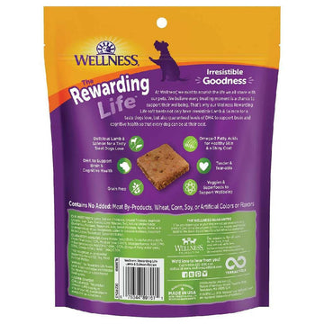 Wellness The Rewarding Life Lamb & Salmon Recipe Grain-Free Dog Treats (6 oz)