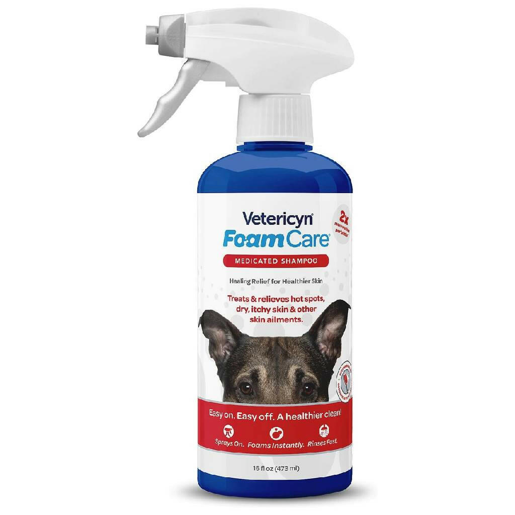 vetericyn foamcare shampoo for pets