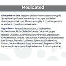 ingredients and directions of vetericyn shampoo