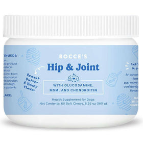 Bocce's Bakery Hip & Joint Supplement for Dogs (60 Soft Chews)