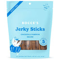 Bocce's Bakery Chicken & Pumpkin Jerky Sticks For Dogs (4 oz)