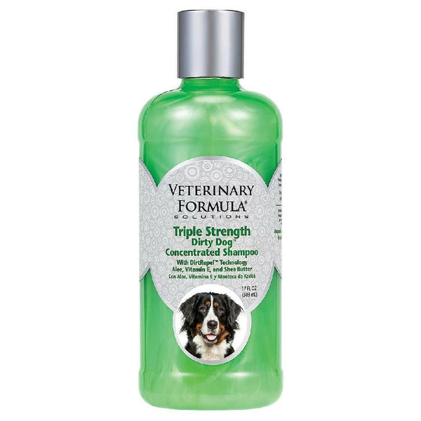 Veterinary Formula Solutions Triple Strength Concentrated Shampoo For Dogs (17 oz)