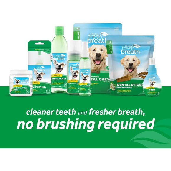 Tropiclean Fresh Breath Freshener Mint Foam For Pets (4.5 oz)