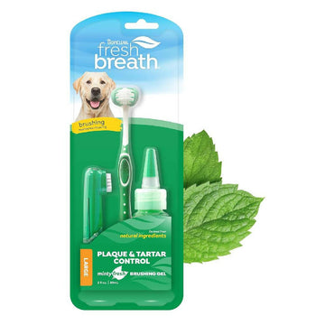 Tropiclean Fresh Breath Oral Care Kit For Dogs (Large)