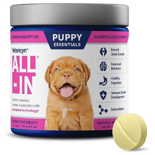 Vetericyn All-In Puppy Essentials Supplement for Dogs (90 ct)