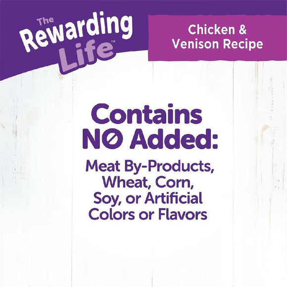 Wellness The Rewarding Life Chicken & Venison Recipe Grain-Free Dog Treats (6 oz)