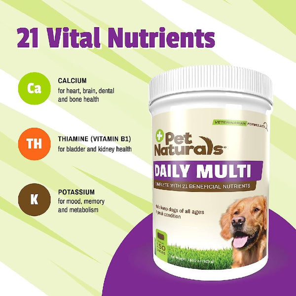Pet Naturals Daily Multi Chews for Dogs (150 count)